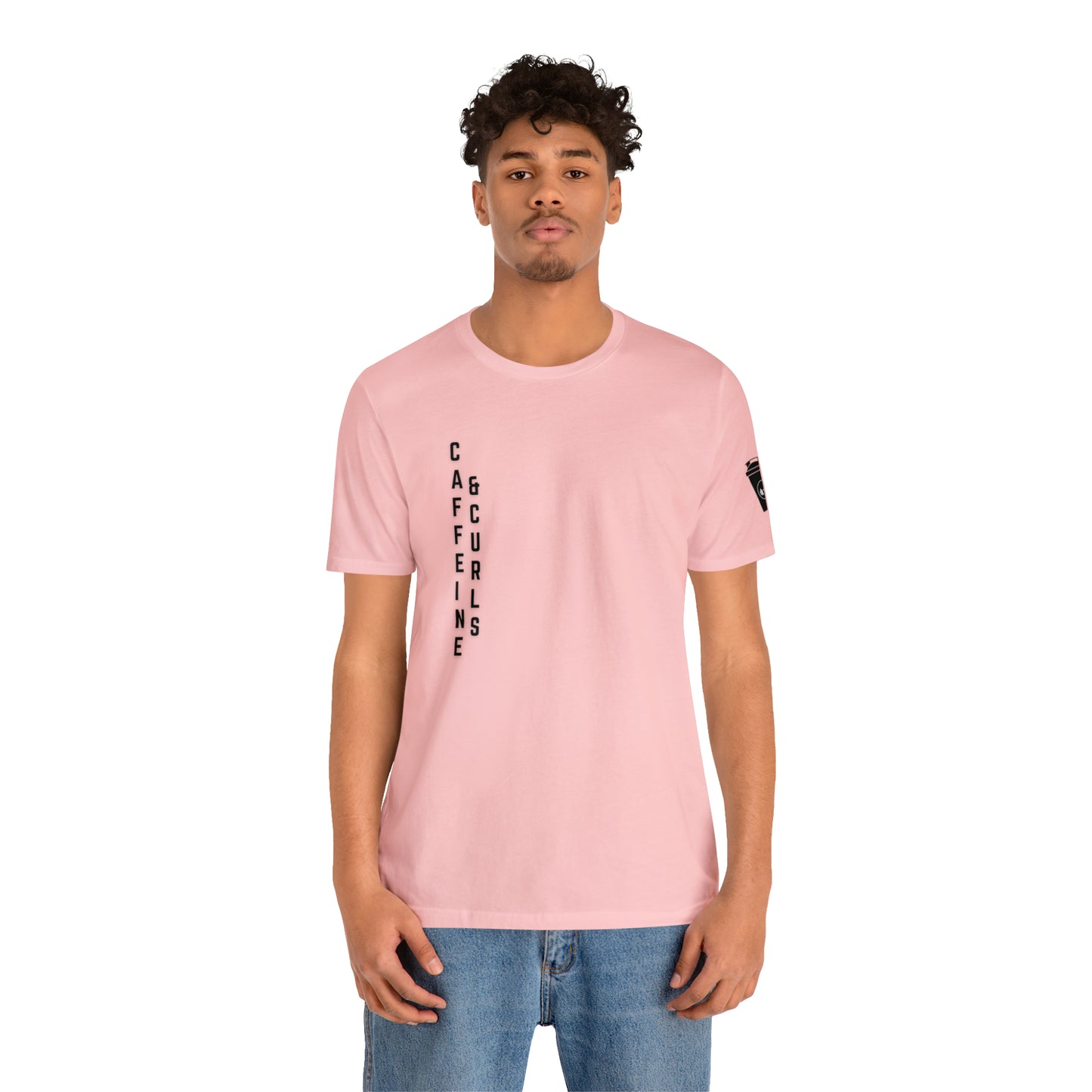 Caffeine & Curls Bella+Canvas Gym T-Shirt