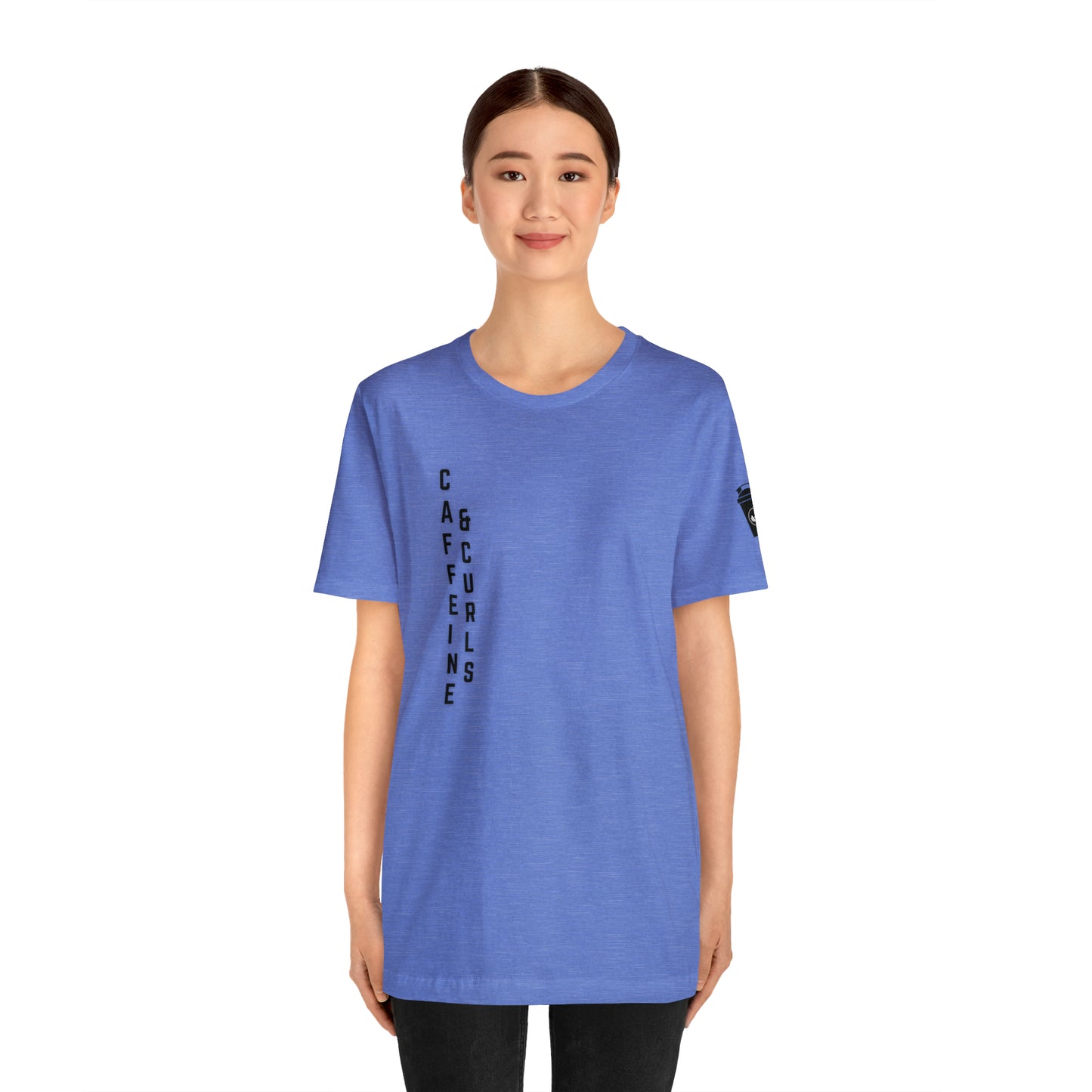 Caffeine & Curls Bella+Canvas Gym T-Shirt
