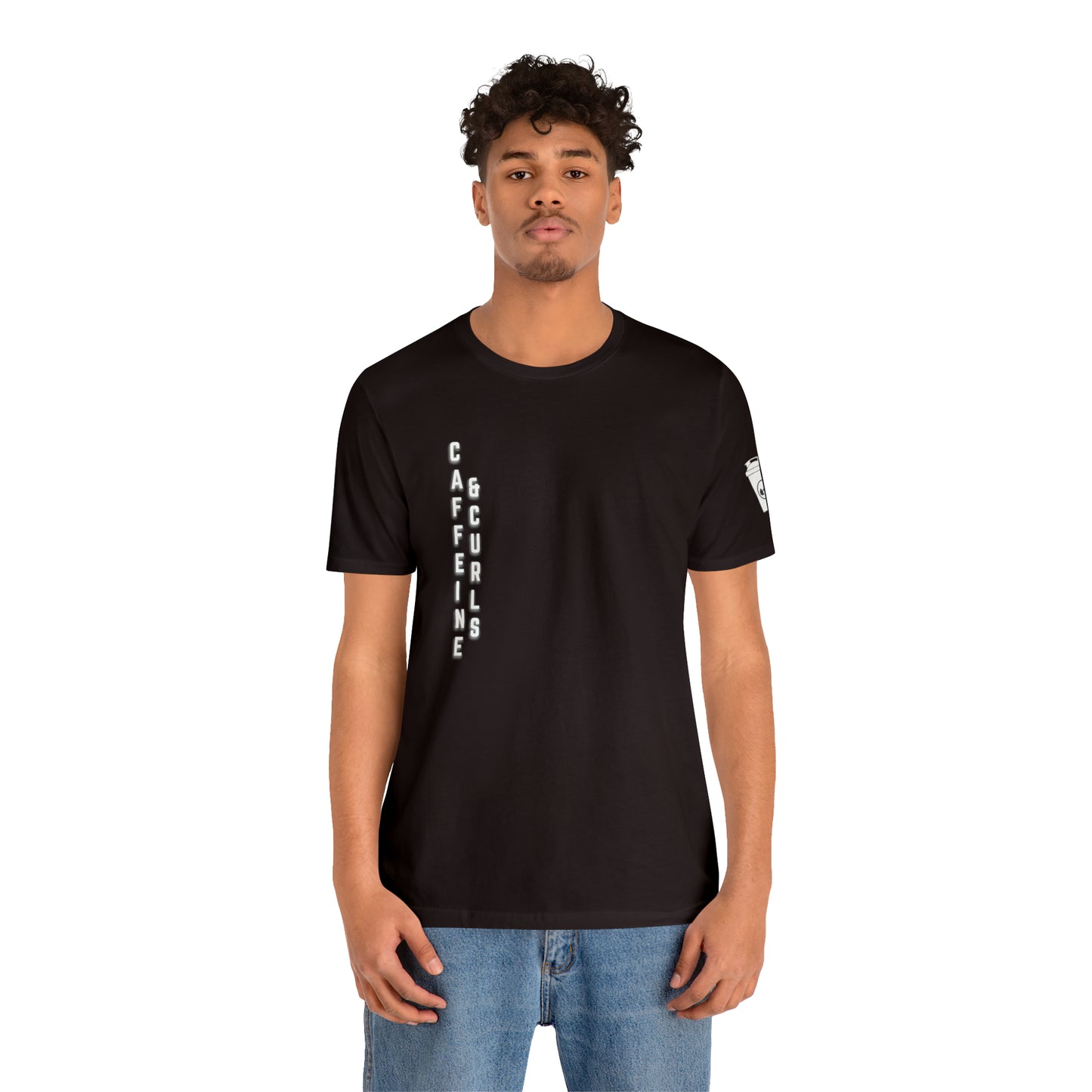 Caffeine & Curls Bella+Canvas Gym T-Shirt