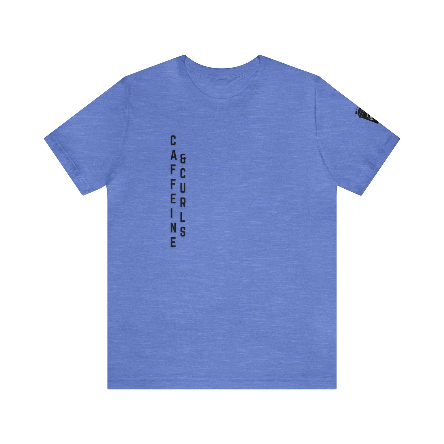 Caffeine & Curls Bella+Canvas Gym T-Shirt