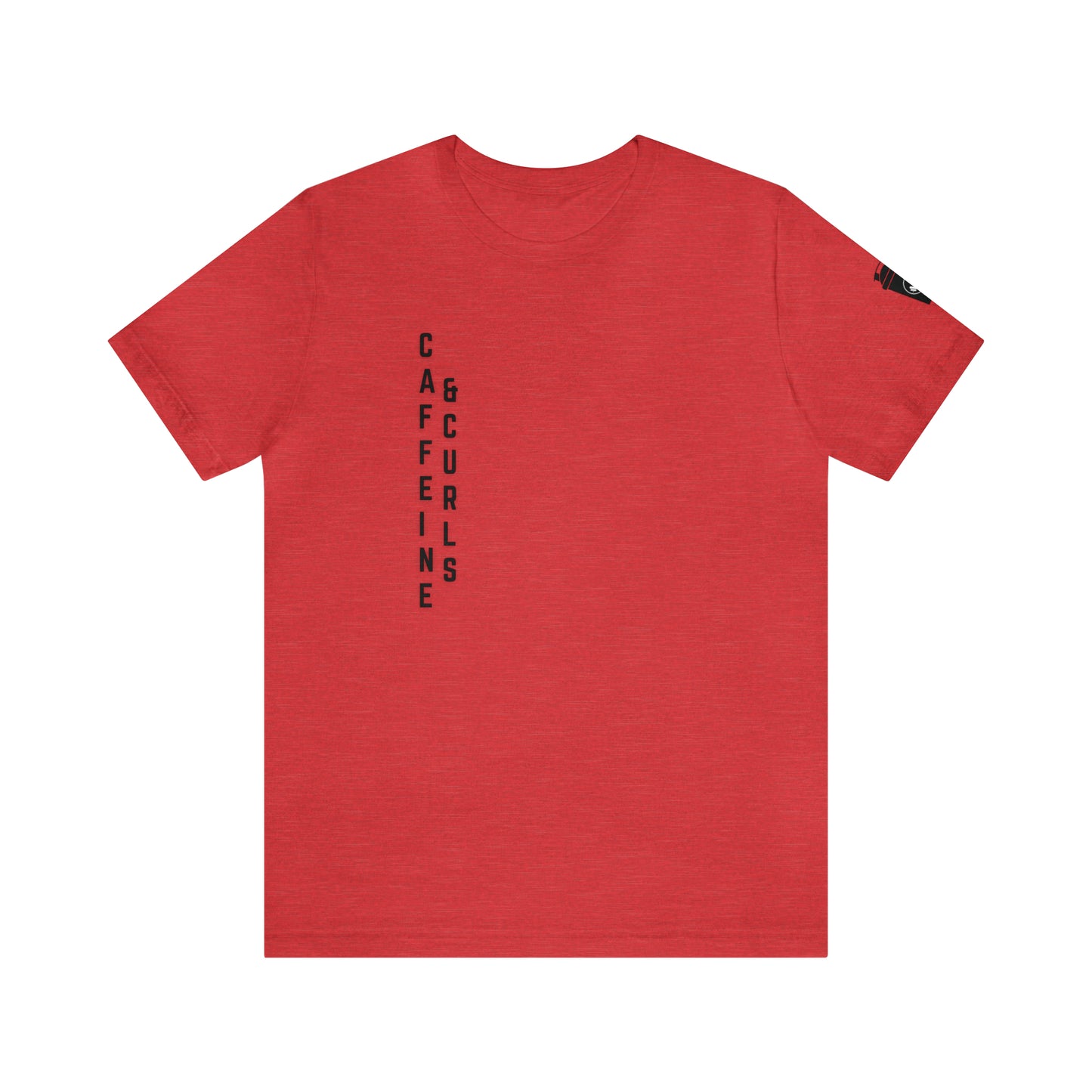Caffeine & Curls Bella+Canvas Gym T-Shirt