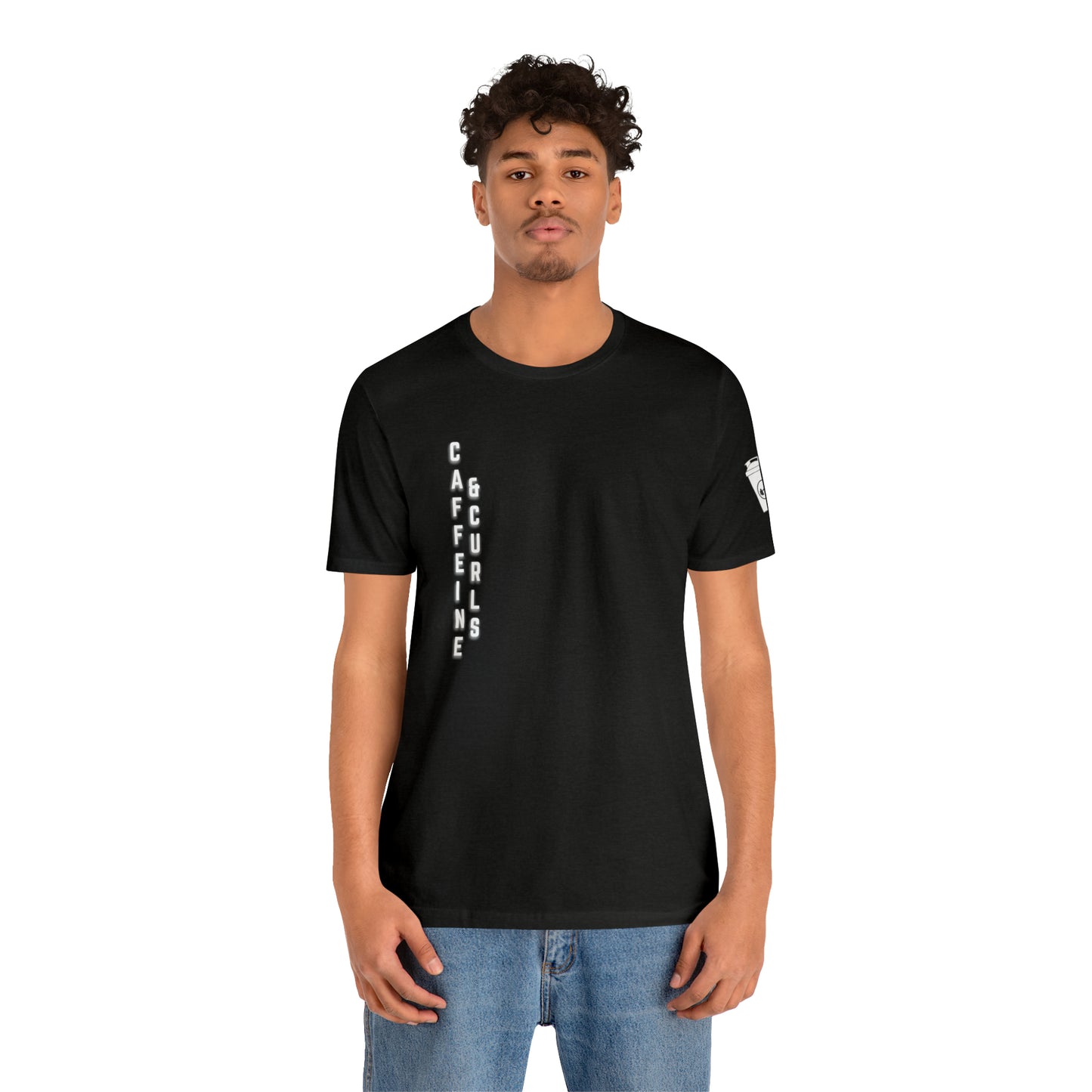 Caffeine & Curls Bella+Canvas Gym T-Shirt