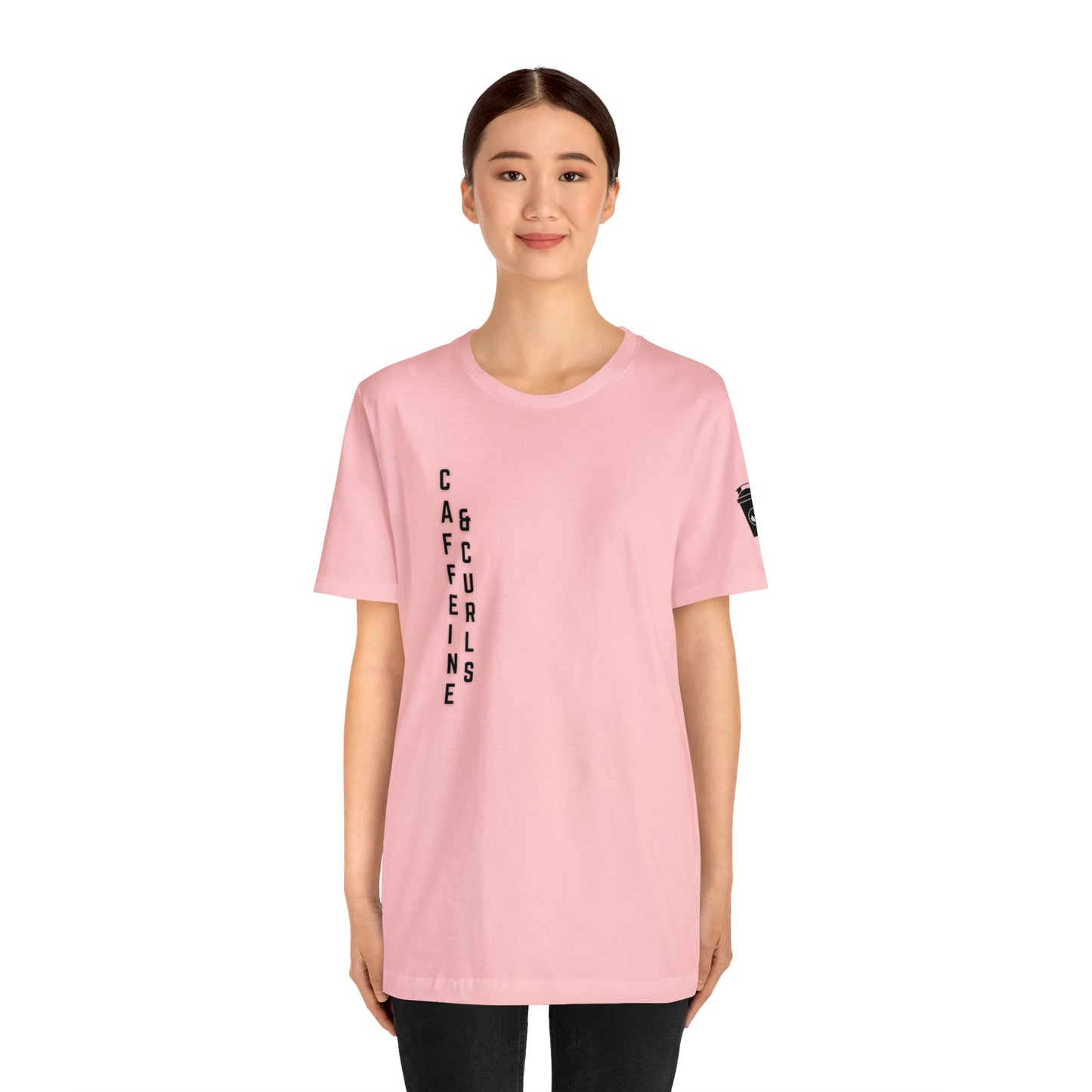 Caffeine & Curls Bella+Canvas Gym T-Shirt