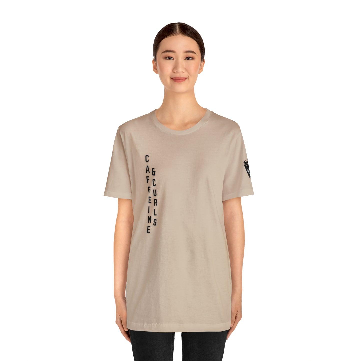 Caffeine & Curls Bella+Canvas Gym T-Shirt