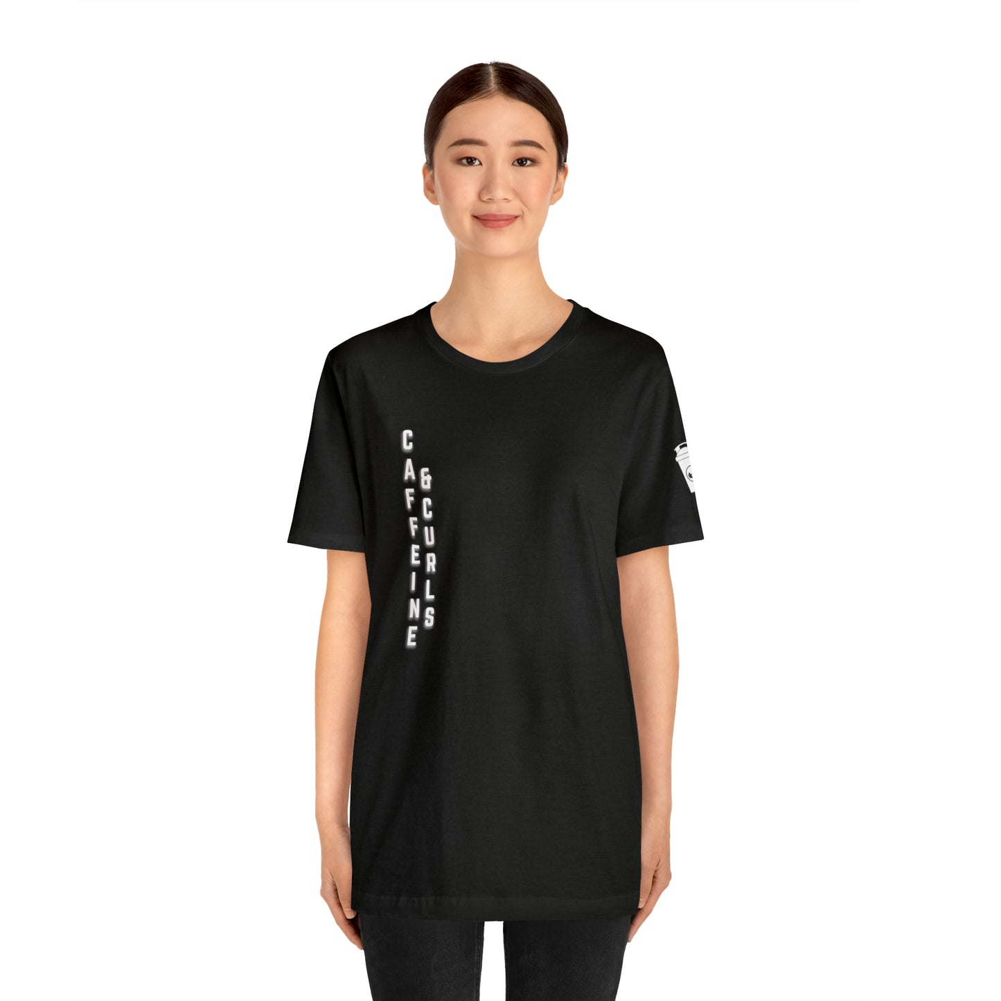 Caffeine & Curls Bella+Canvas Gym T-Shirt