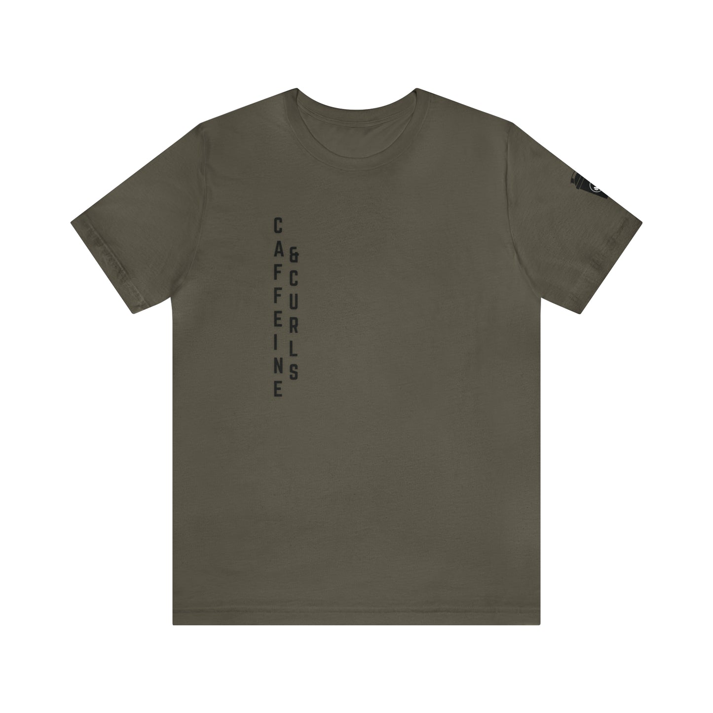 Caffeine & Curls Bella+Canvas Gym T-Shirt