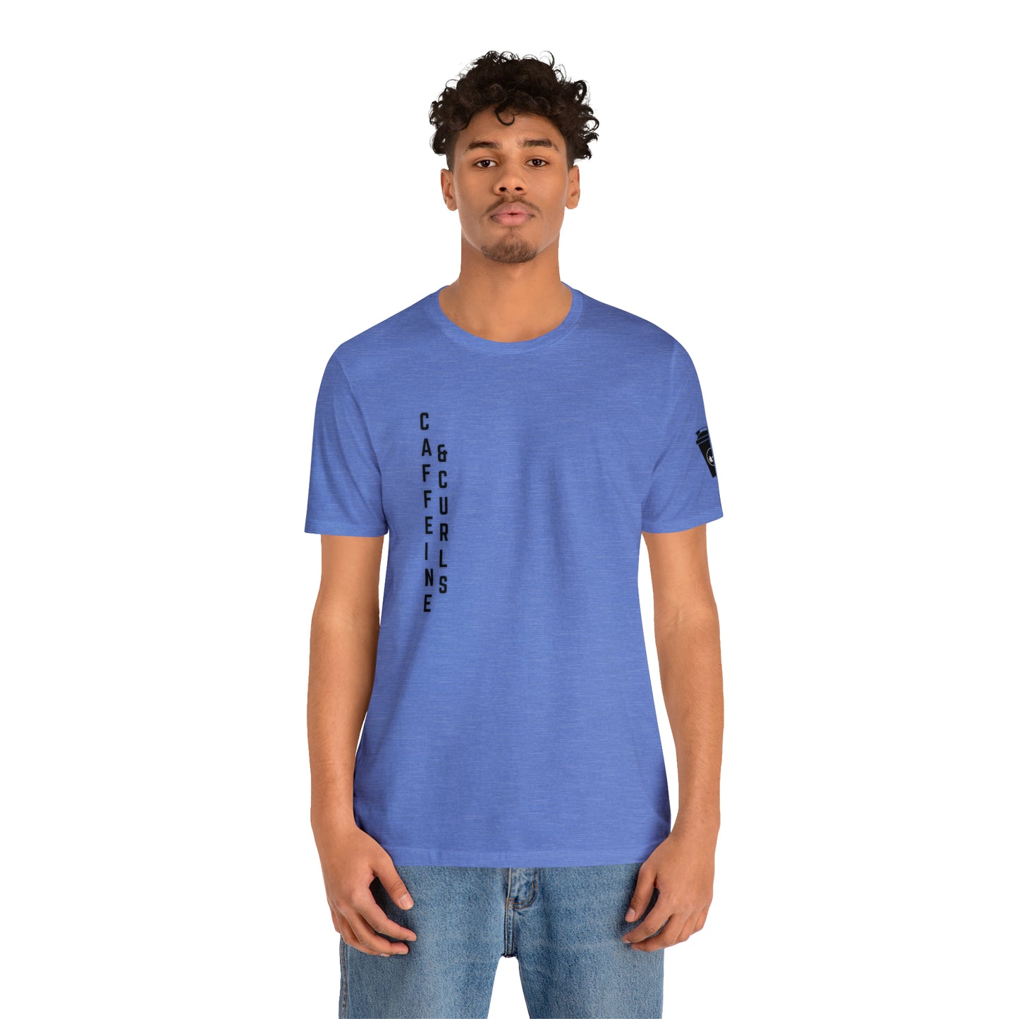 Caffeine & Curls Bella+Canvas Gym T-Shirt