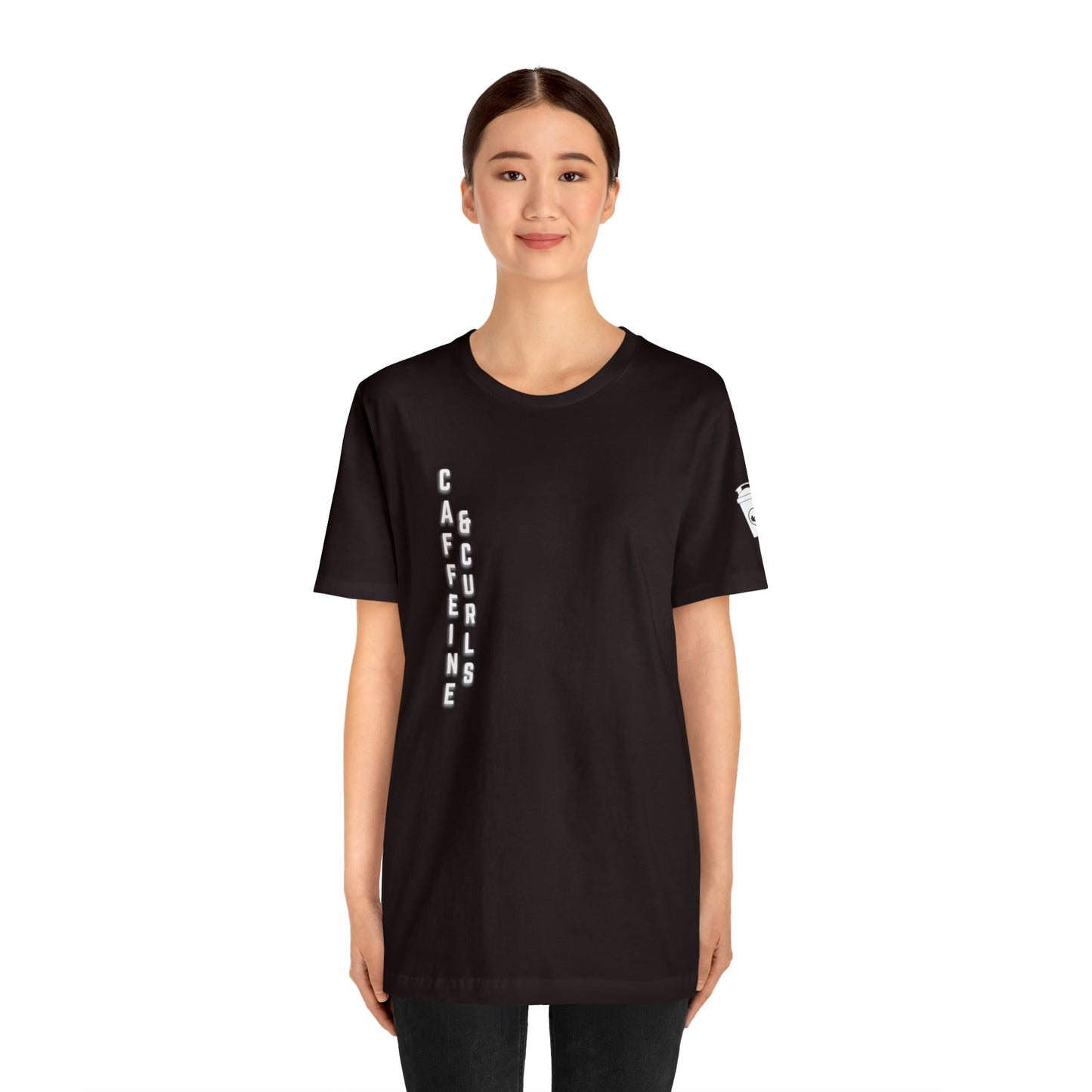 Caffeine & Curls Bella+Canvas Gym T-Shirt