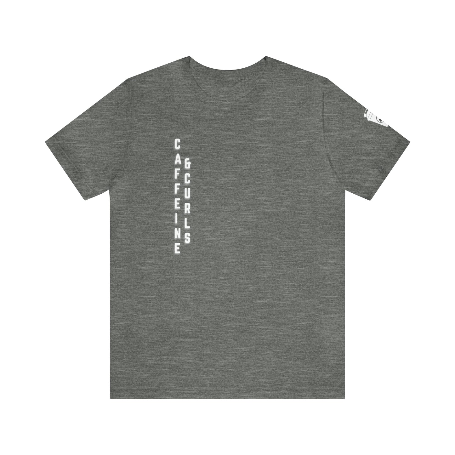 Caffeine & Curls Bella+Canvas Gym T-Shirt