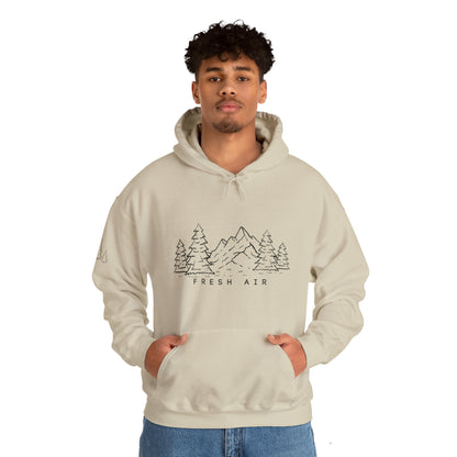 Forest Fresh Air Hooded Sweatshirt