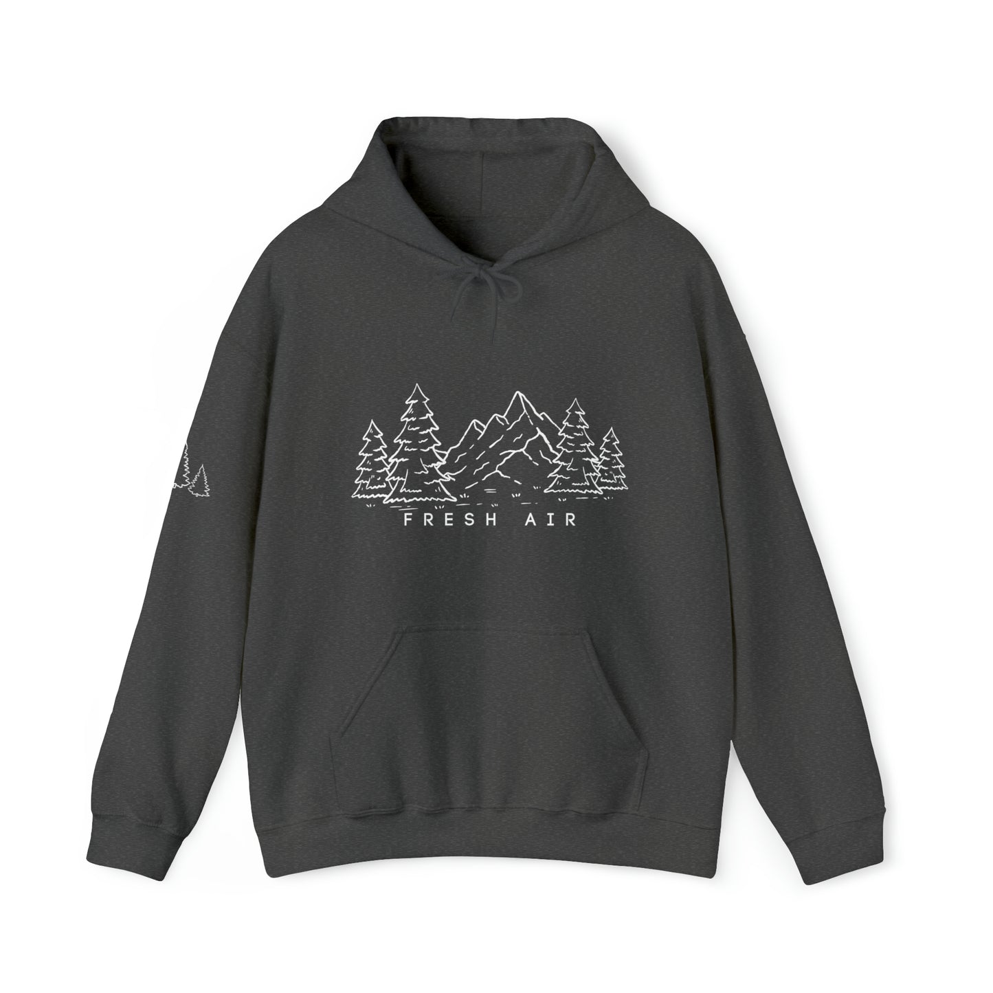 Forest Fresh Air Hooded Sweatshirt