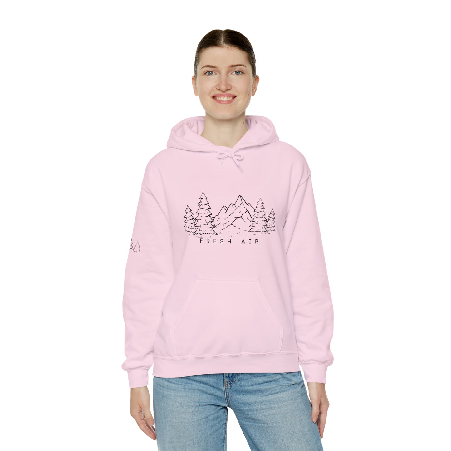 Forest Fresh Air Hooded Sweatshirt